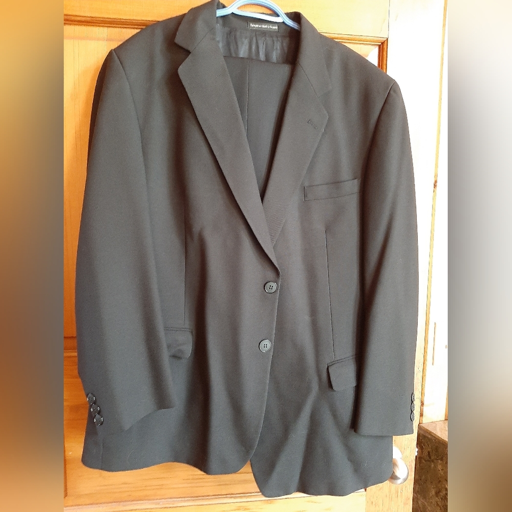 Mens suit black.